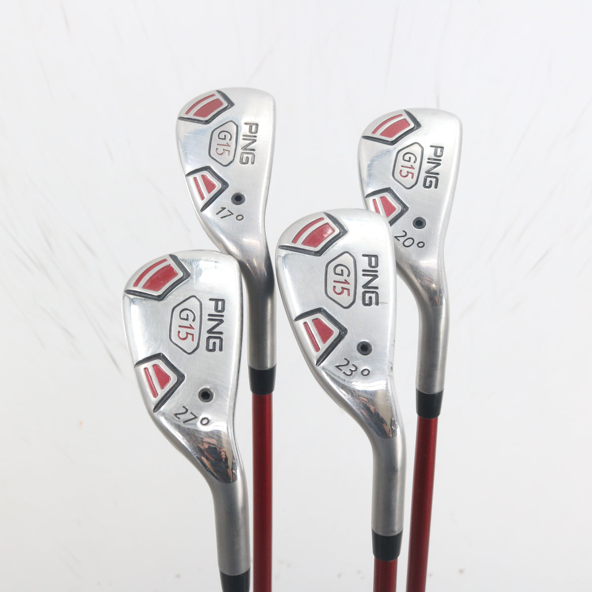 PING G15 Hybrid Set 17, 20, 23, 27 Deg TFC 149 R Regular Right Hand S-165146