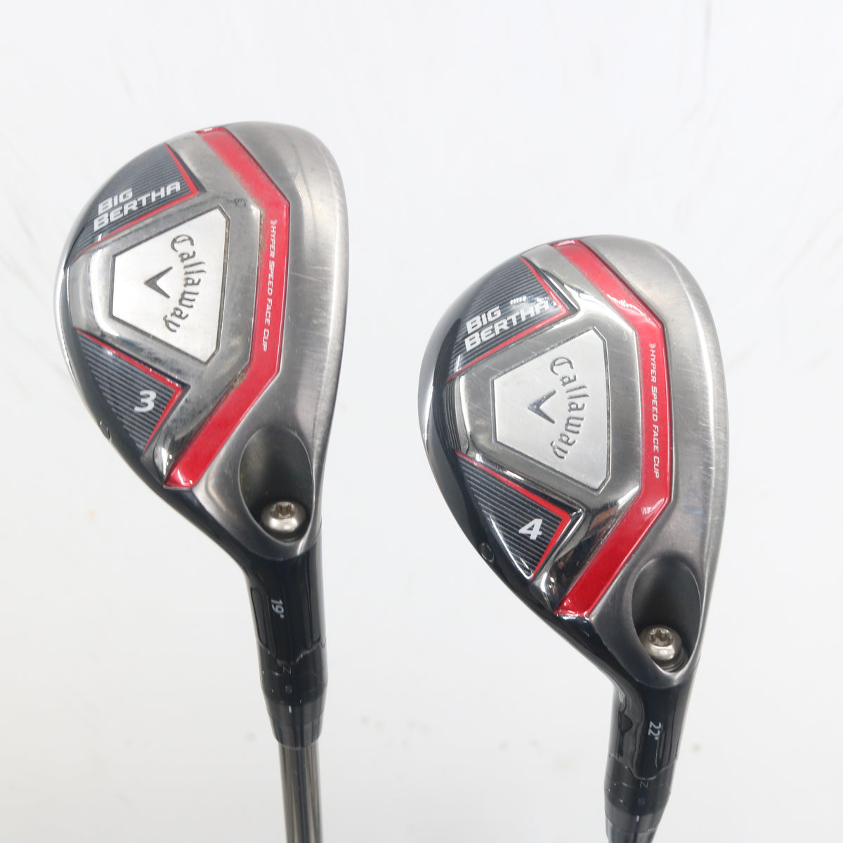 Callaway Big Bertha 3 & 4 Hybrid Set Recoil 460 F3 Regular Right Hand S-165147