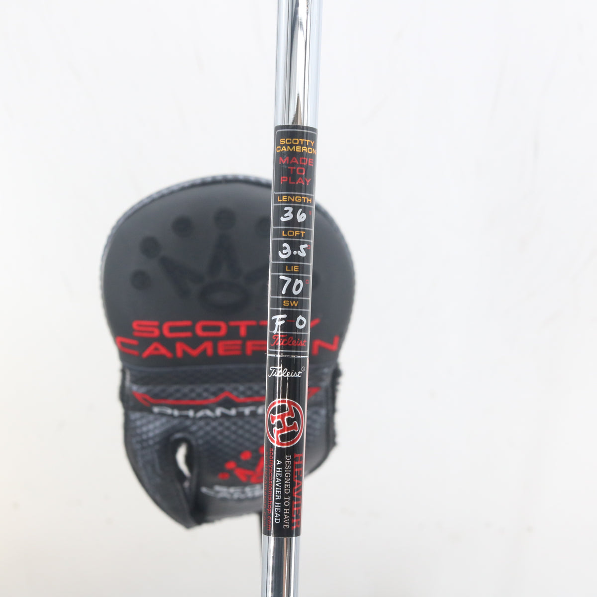 Titleist Scotty Cameron Phantom 9.2R Mallet Putter Steel 36" Right Hand S-165155
