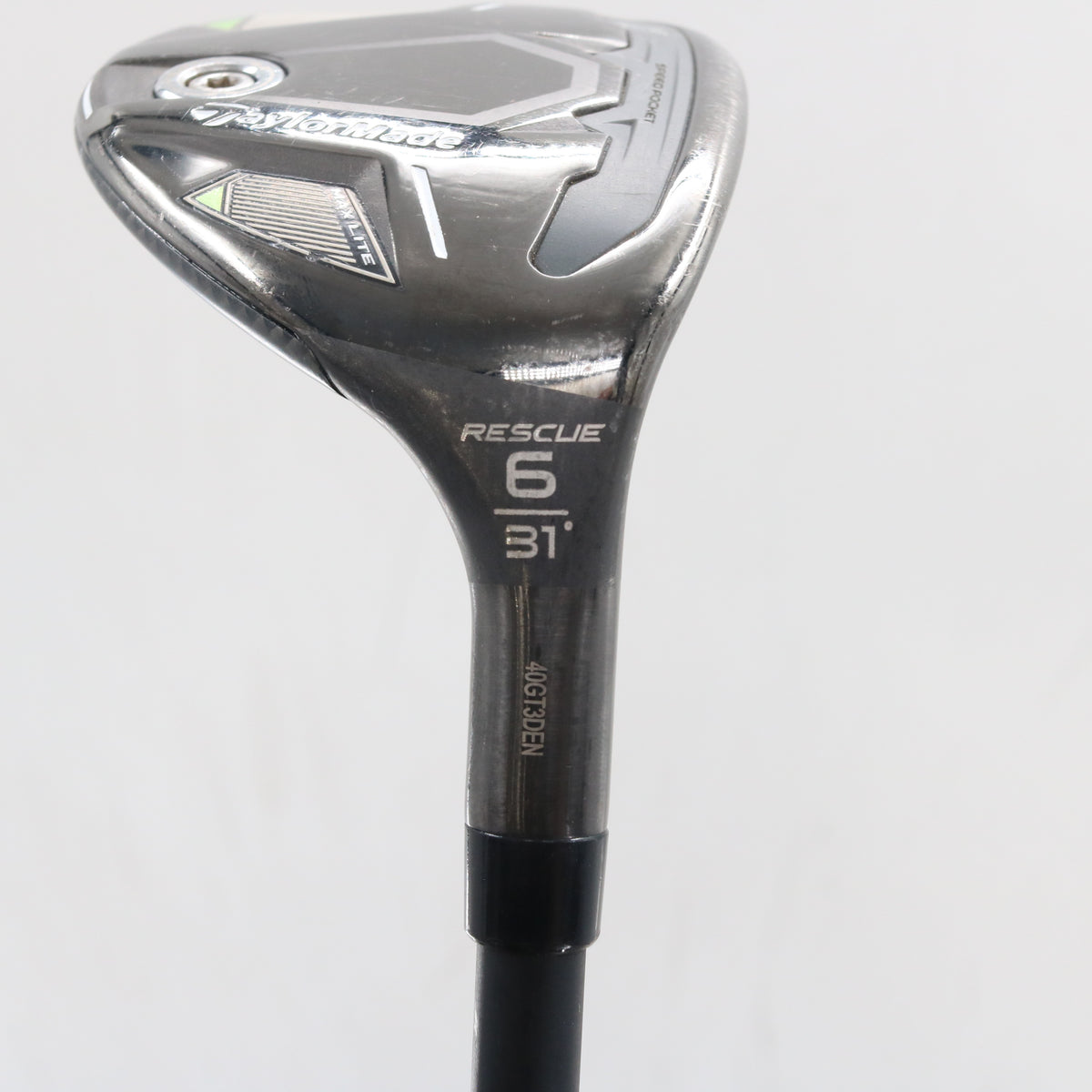 TaylorMade Qi35 Max Lite Rescue 6 Hybrid 31 Deg Vanquish 5/R2 Senior RH S-164029