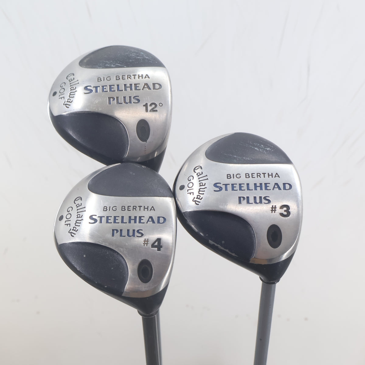 Callaway Big Bertha Steelhead Plus 1, 3, 4 Wood Set Graphite Regular RH S-165138