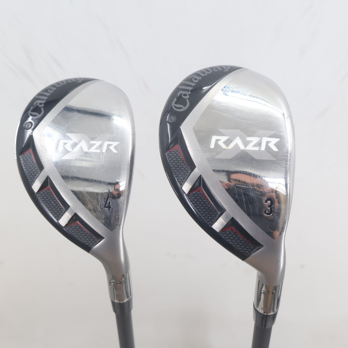 Callaway RAZR X 3 & 4 Hybrid Set 21 & 24 Degrees Graphite R Regular RH S-165140