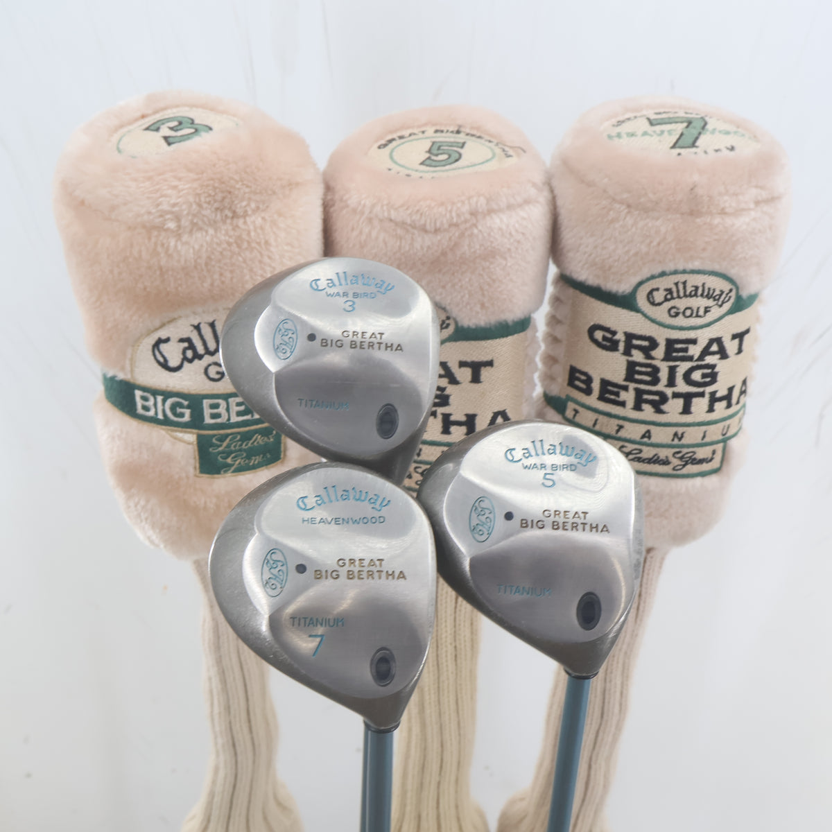 Callaway Great Big Bertha War Bird Women's 3, 5, 7 Wood Set Ladies RH S-165142