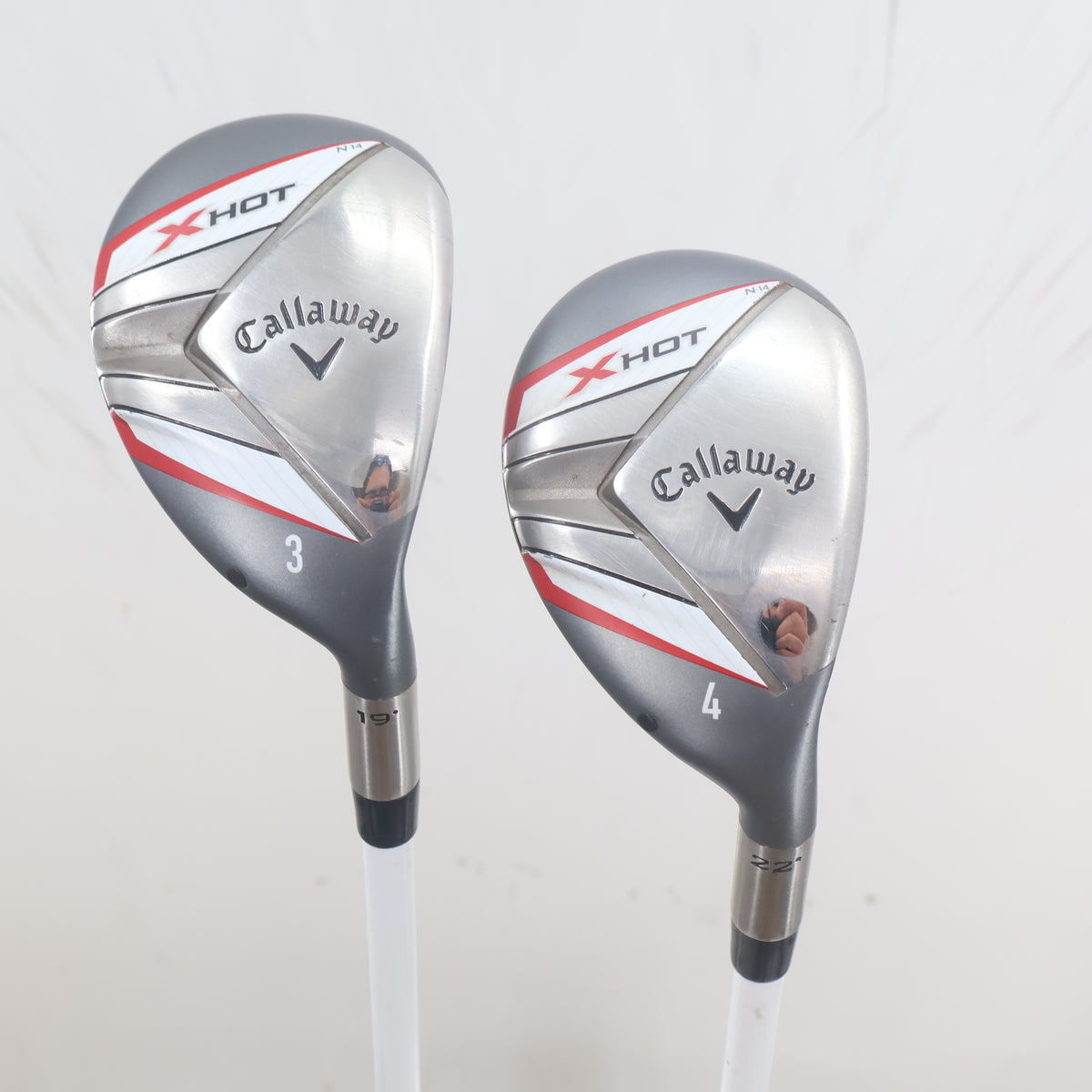 Callaway X Hot 3 & 4 Hybrid Set 19 & 22 Deg Graphite Regular Right-Hand S-165144