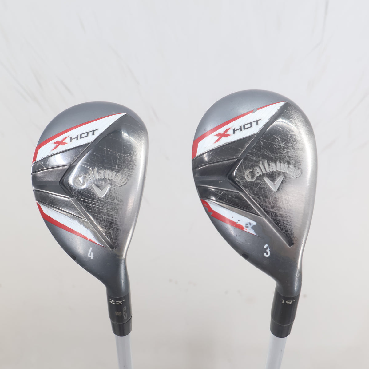 Callaway X Hot 3 & 4 Hybrid Set 19 & 22 Deg Graphite Regular Right Hand S-165145
