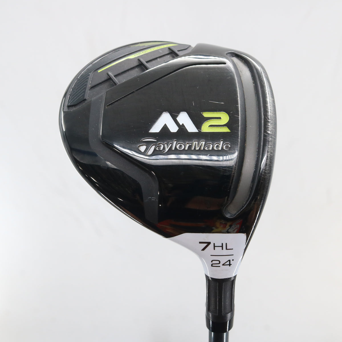 TaylorMade M2 7HL Fairway Wood 24 Deg Graphite REAX 55-A Senior RH S-164047