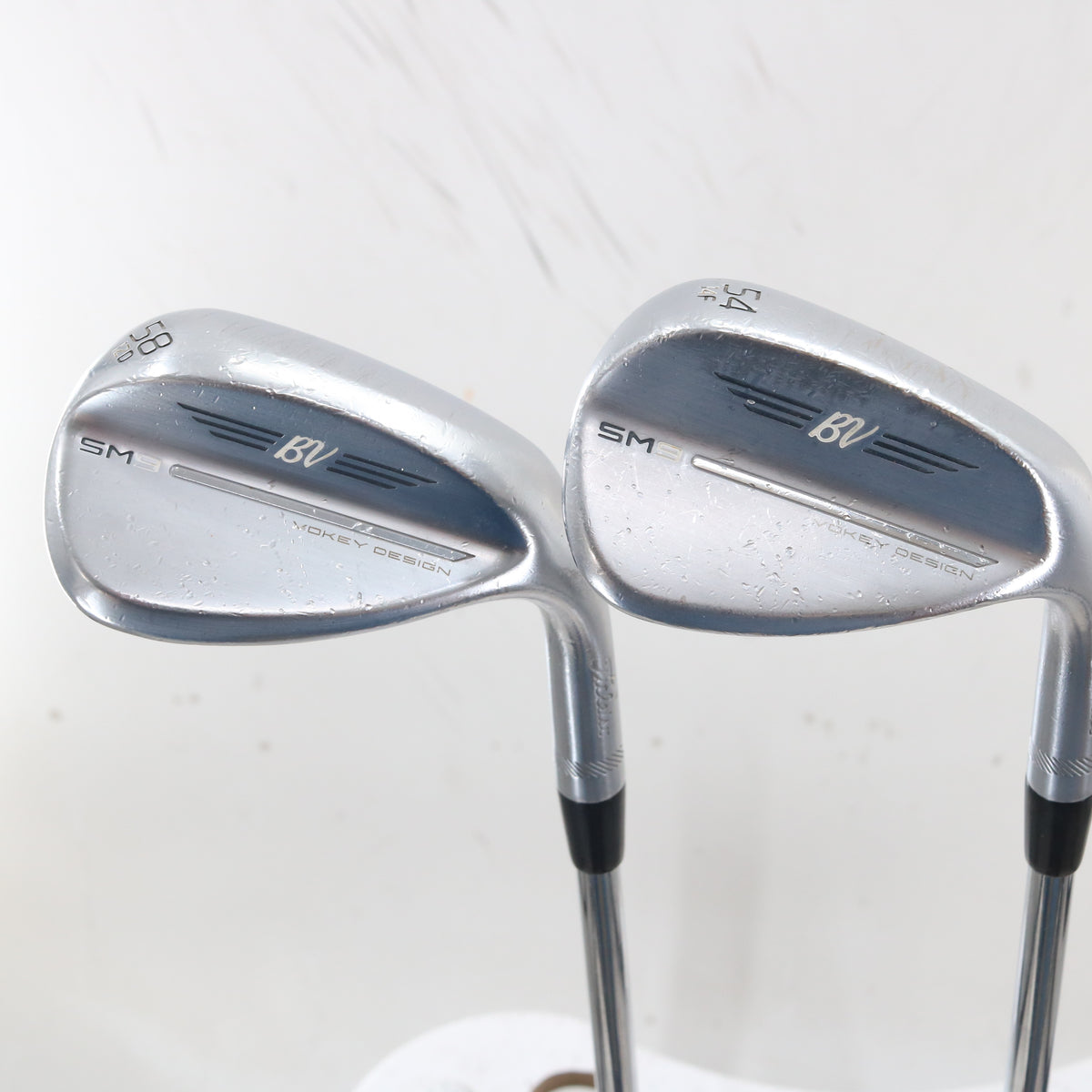 Titleist Vokey SM9 Tour Chrome Sand & Lob Wedge Set 54.14 & 58.12 Deg S-164053