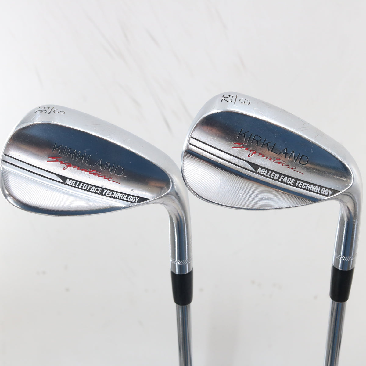 Kirkland Signature Milled Face Technology Wedge Set 52 & 56 Deg RH S-164056
