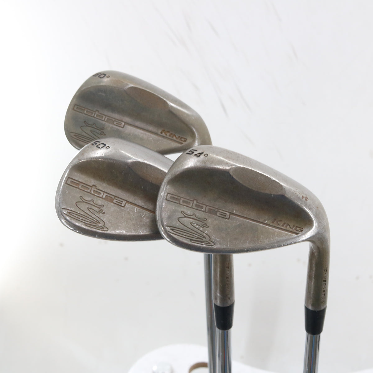 Cobra King Versatile Wedge Set 50, 54, 60 Deg True Temper S300 Stiff RH S-164058