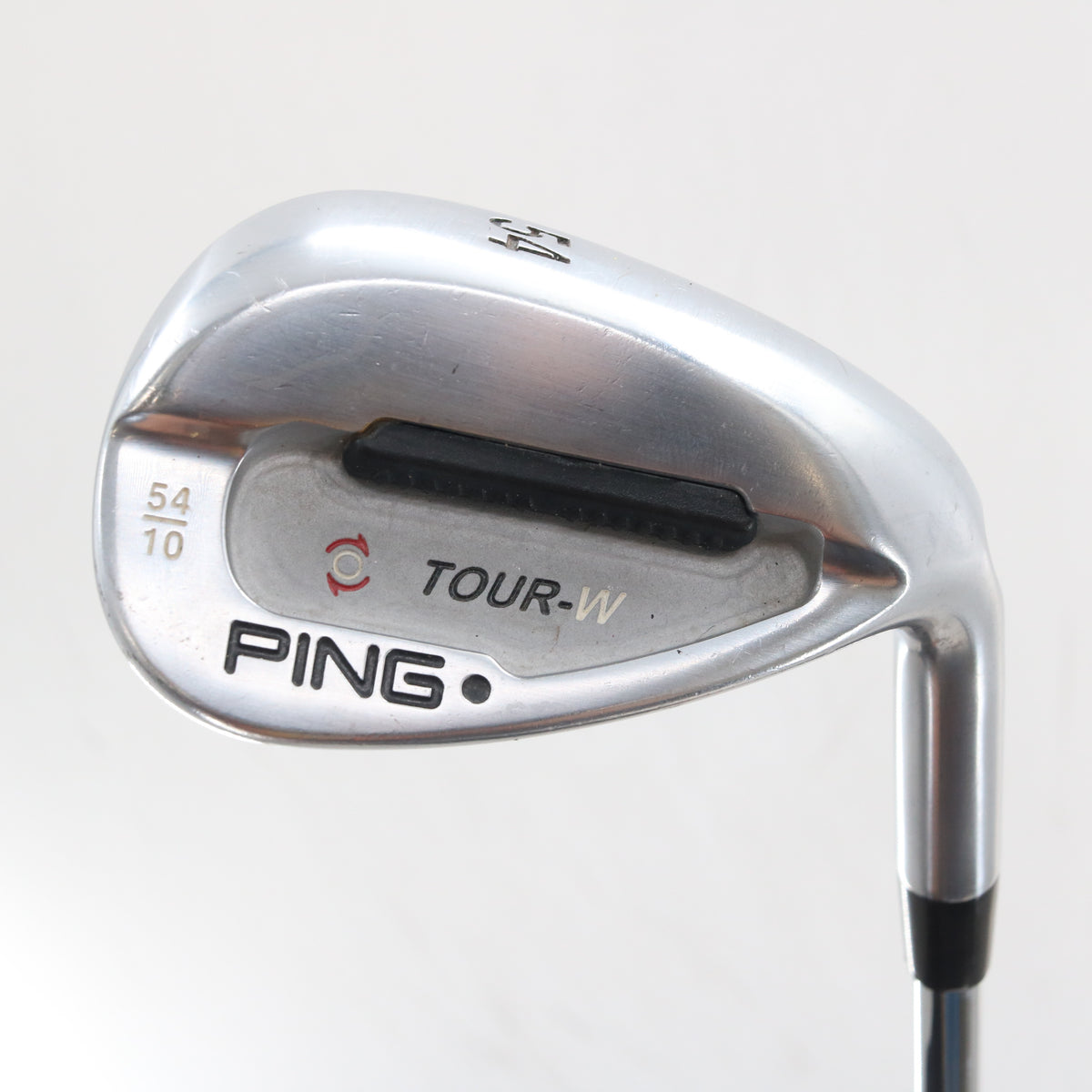 PING Tour-W Brushed Silver Wedge 54 & 60 Degrees Black Dot AWT Stiff RH S-164064