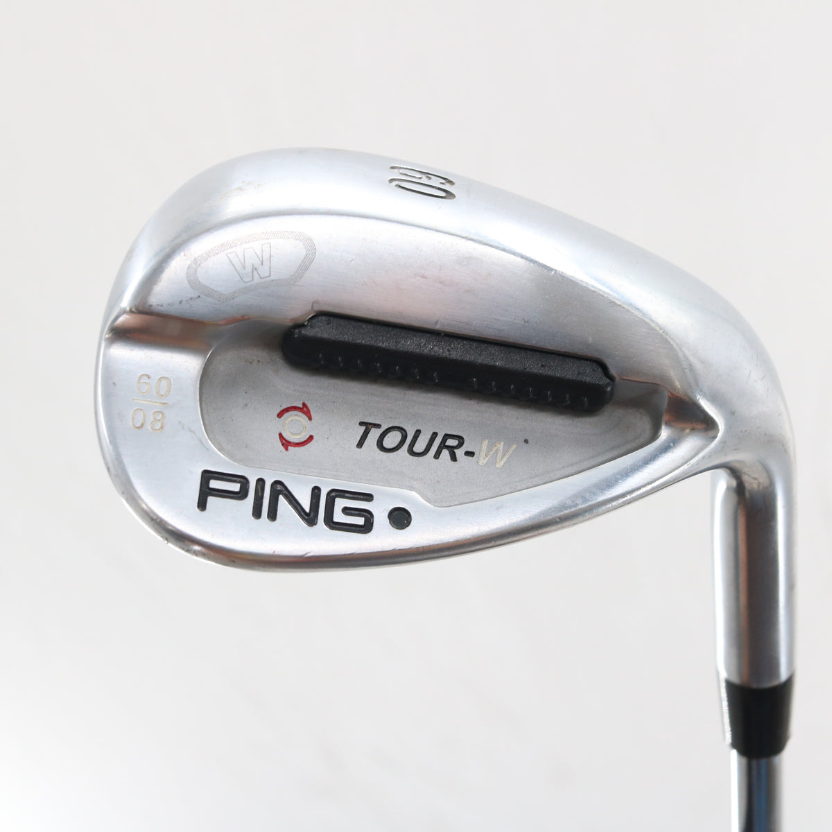 PING Tour-W Brushed Silver Wedge 54 & 60 Degrees Black Dot AWT Stiff RH S-164064