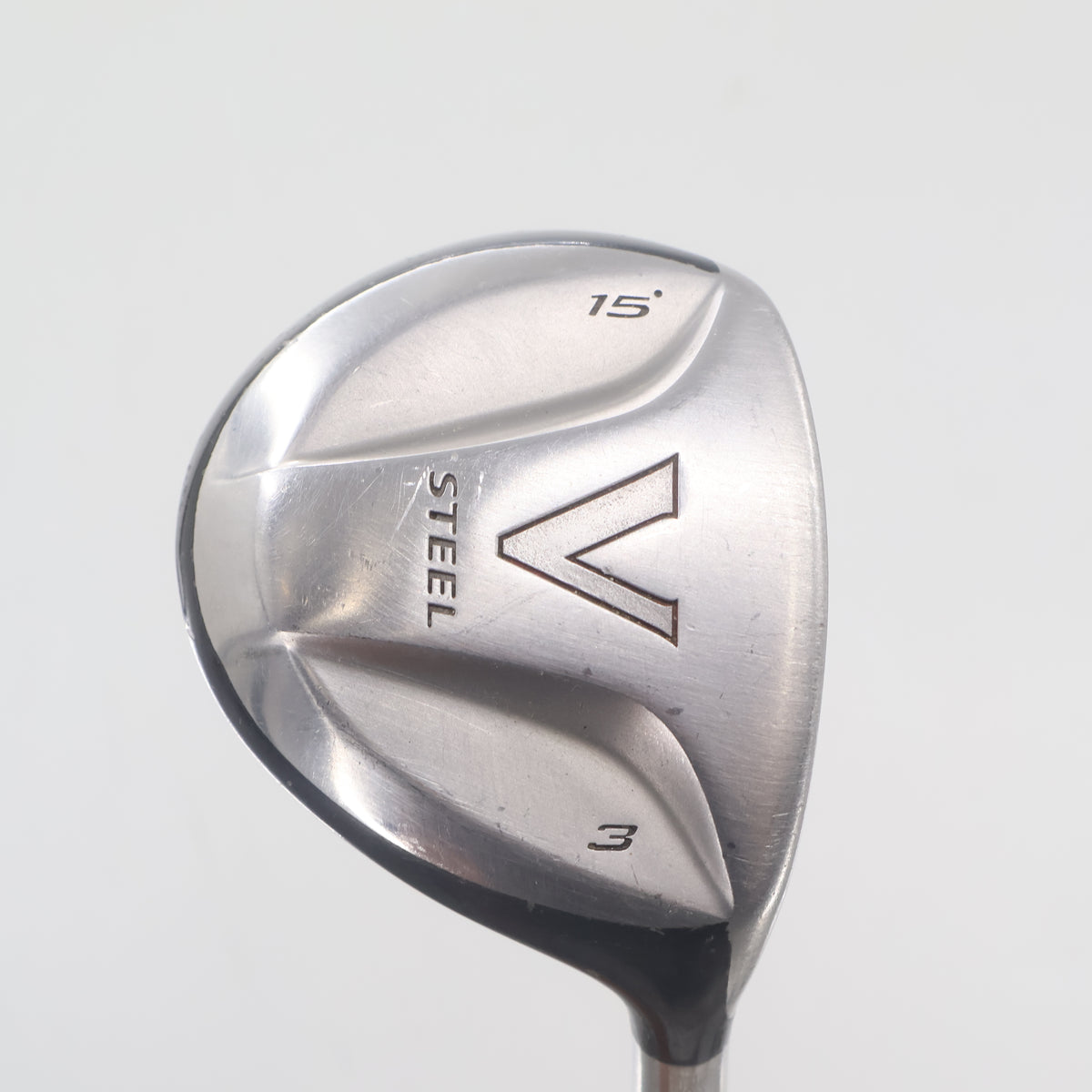 TaylorMade V Steel 3 Wood 15 Deg Graphite Grafalloy Stiff Right Hand M-165241