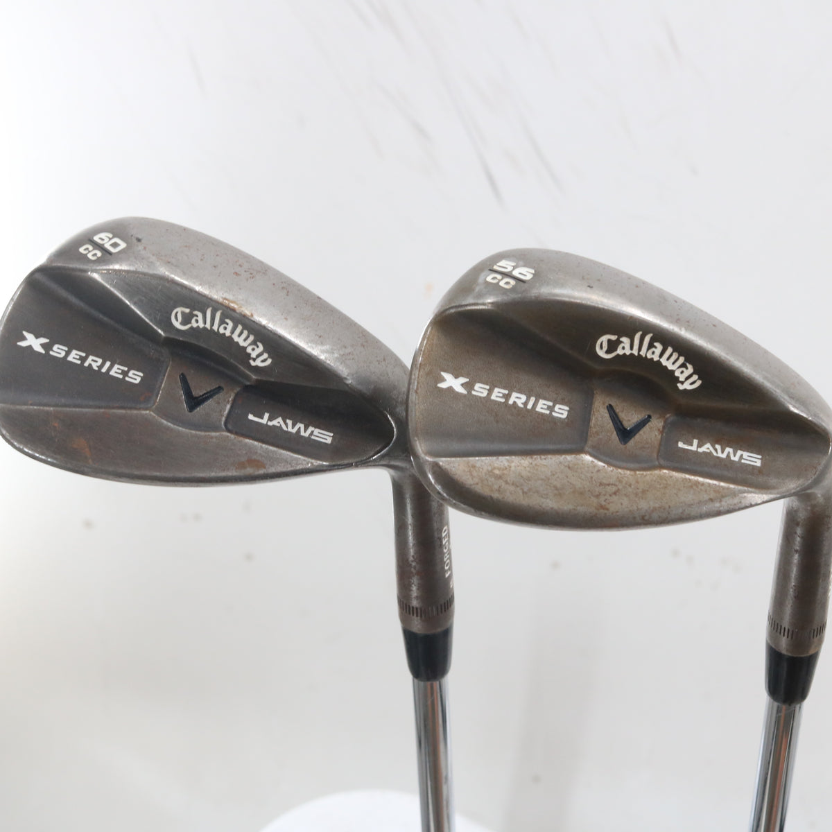 Callaway X Series Jaws CC Slate Wedge Set 56.12 & 60.08 Deg Steel RH S-164071