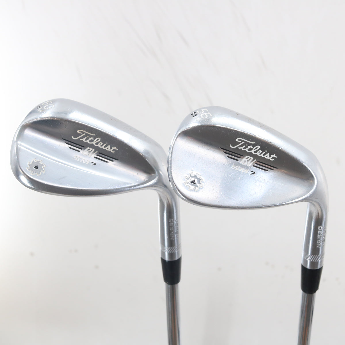 Titleist BV Vokey SM7 Tour Chrome Wedge Set 54.10 & 60.10 Deg Graphite S-164072