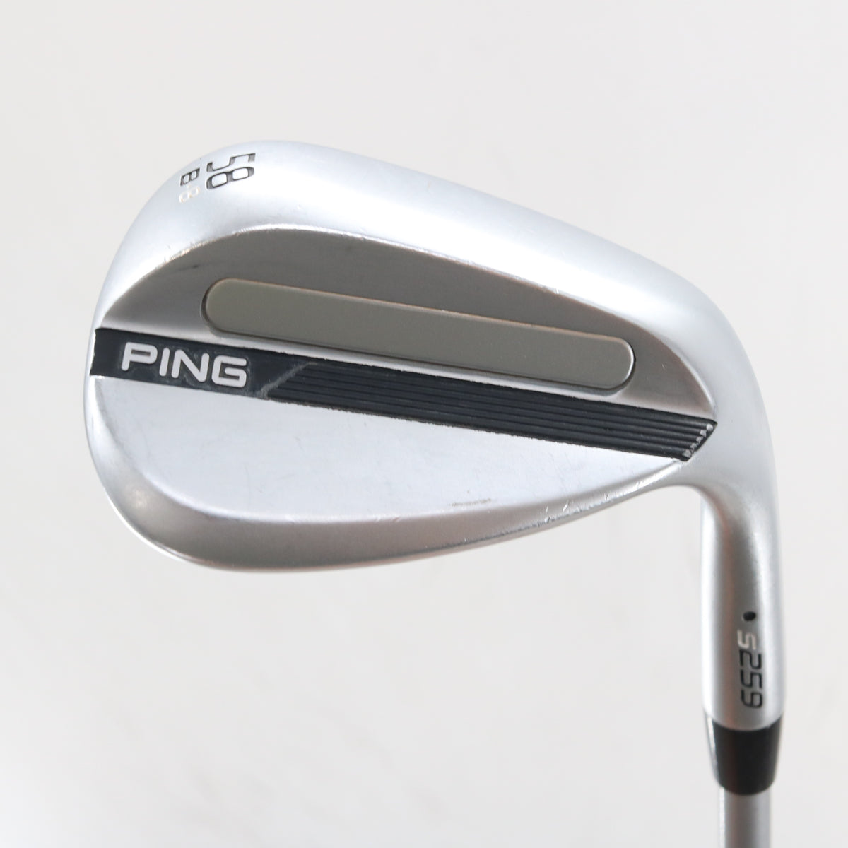 Ping S259 Chrome Lob Wedge 58 Deg 58.08B Black Dot Senior Right Hand S-164087