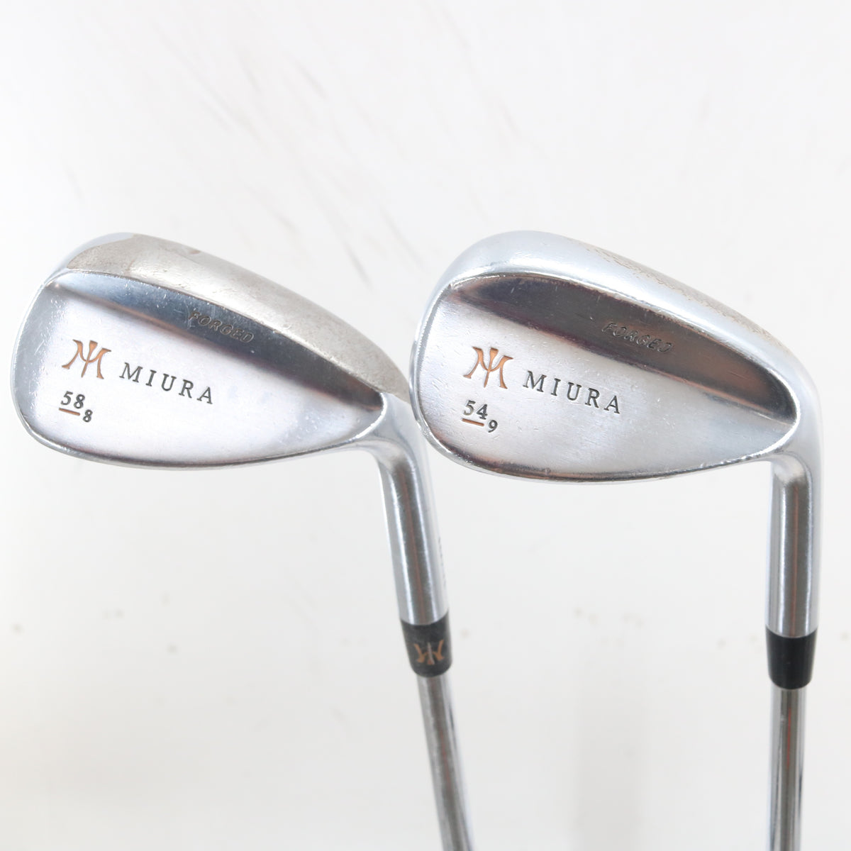 Miura Forged Genuine Sand & Lob Wedge Set 54.09 & 58.08 Degrees KBS RH S-164093