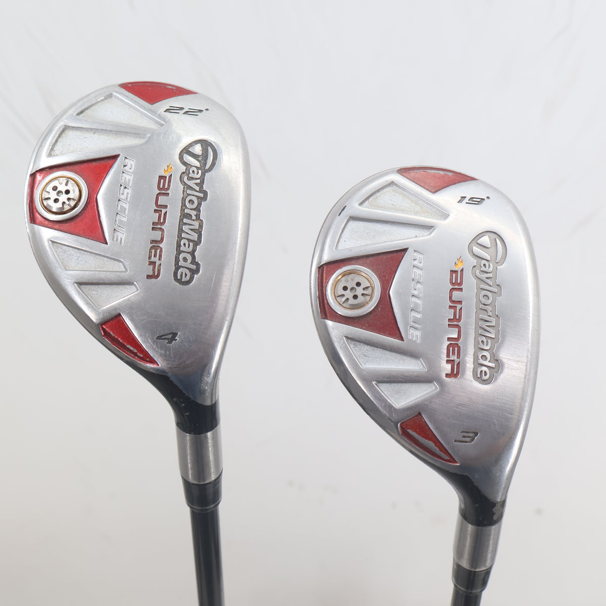 TaylorMade Burner Rescue 3 & 4 Hybrid Set REAX 65-M Senior Right Hand S-165324