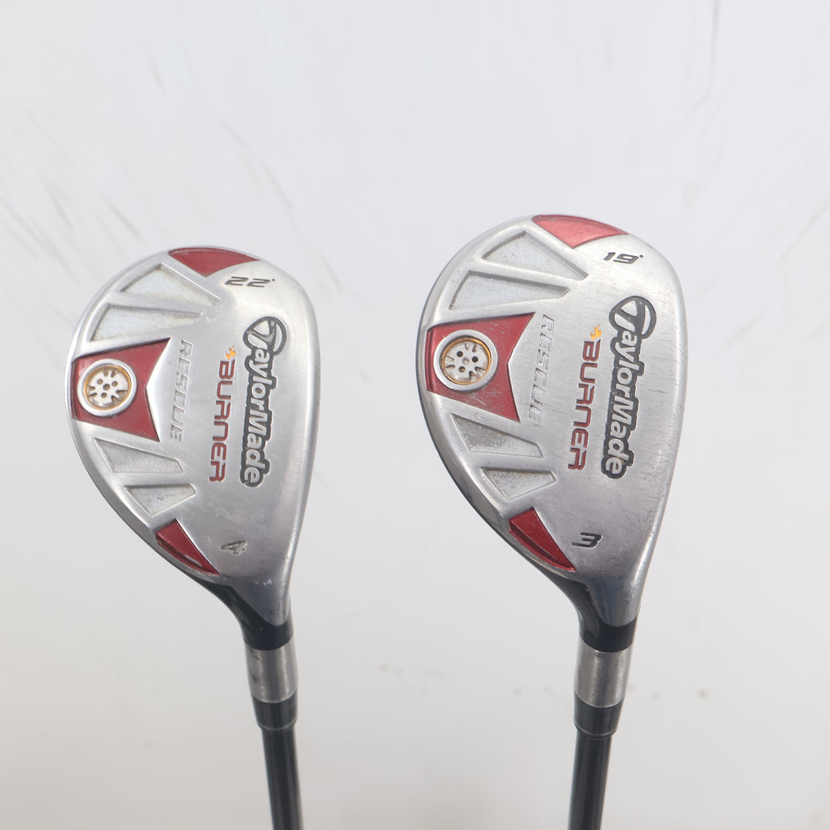TaylorMade Burner Rescue 3 & 4 Hybrid Set REAX 65-R Regular Right Hand S-165325