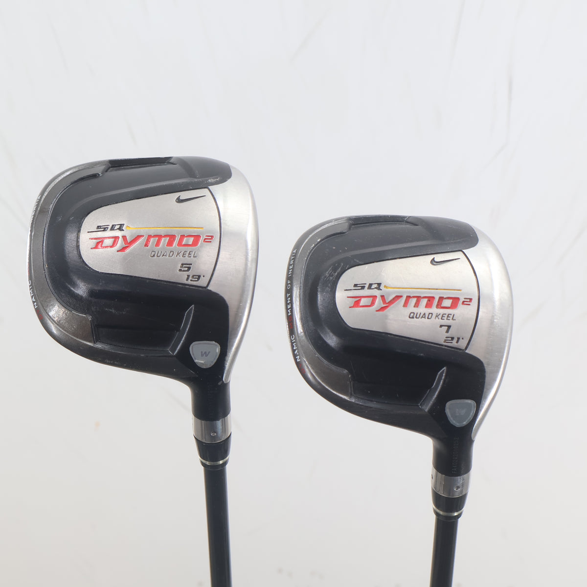 Nike SQ Dymo2 Women's 5 & 7 Wood Set 19 & 21 Degrees Ladies Right Hand S-165326