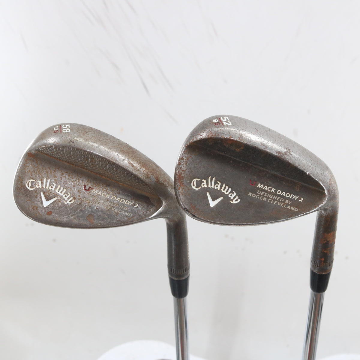 Callaway Mack Daddy 2 Slate Gap & Lob Wedge Set 52 & 58 Deg Steel RH S-164098