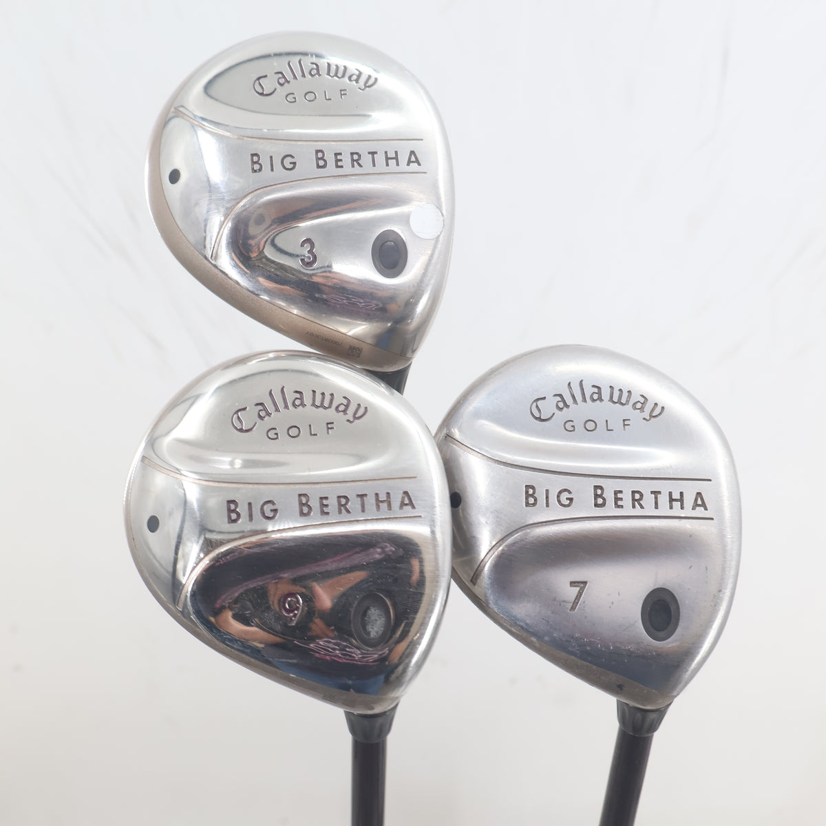 Callaway Big Bertha Women's 3, 7, 9 Wood Set Gems 55w Ladies Right Hand S-165337