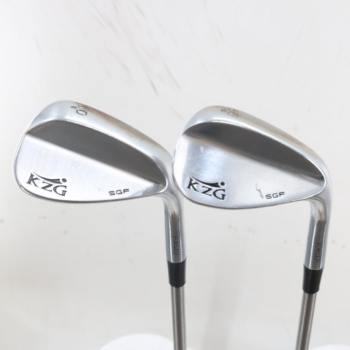 KZG SGF Sand & Lob Wedge Set 56.10 & 60.08 Deg SteelFiber i110 Stiff RH S-164115