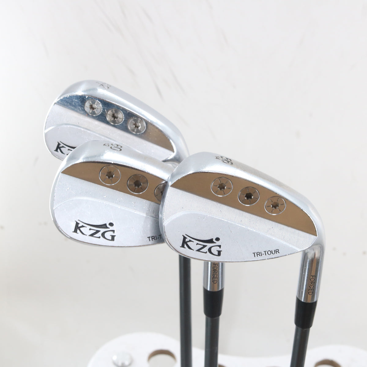 KZG Tri-Tour Gap, Sand, Lob Wedge Set 52, 56, & 60 Graphite Regular RH S-164117