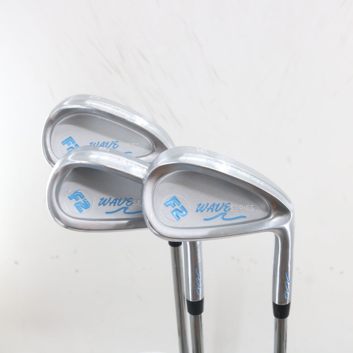 F2 Wave Series Gap, Sand, & Lob Wedge Set 52, 56, 60 Degrees Steel RH S-164121