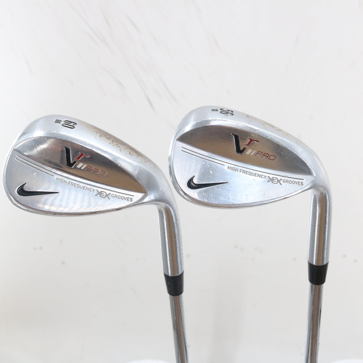 Nike VR Pro Forged Platinum Dual Sole Wedge Set 56 & 60 Deg Stiff RH S-164124
