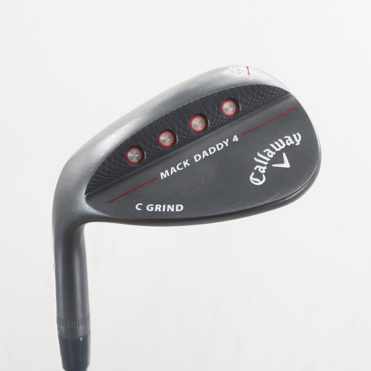 Callaway Mack Daddy 4 Matte Black Wedge 60 Black Steel Stiff Left Hand A-164818