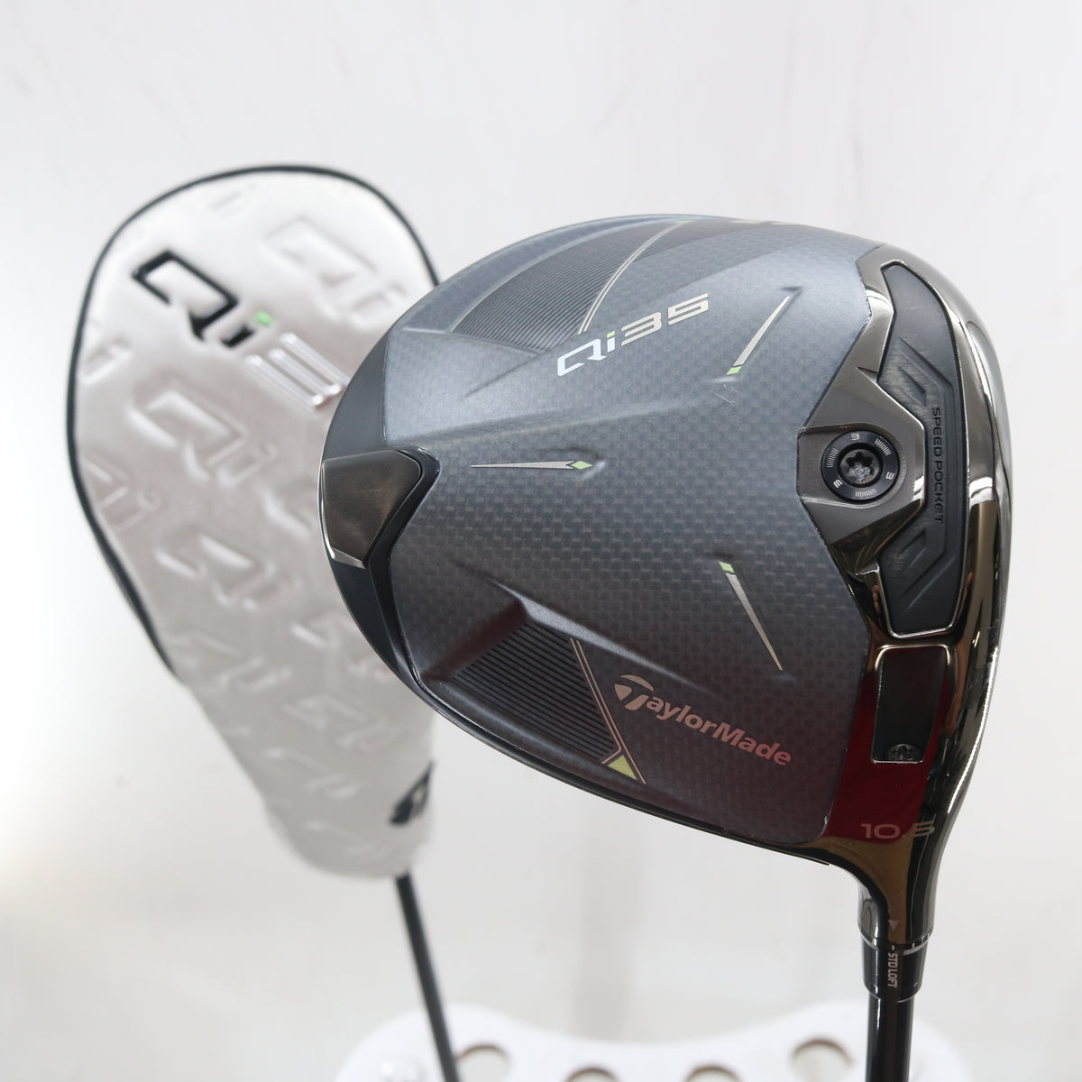 Taylormade Qi35 Matte Chromium Driver 10.5 Deg Blue Ventus R Regular RH S-164119