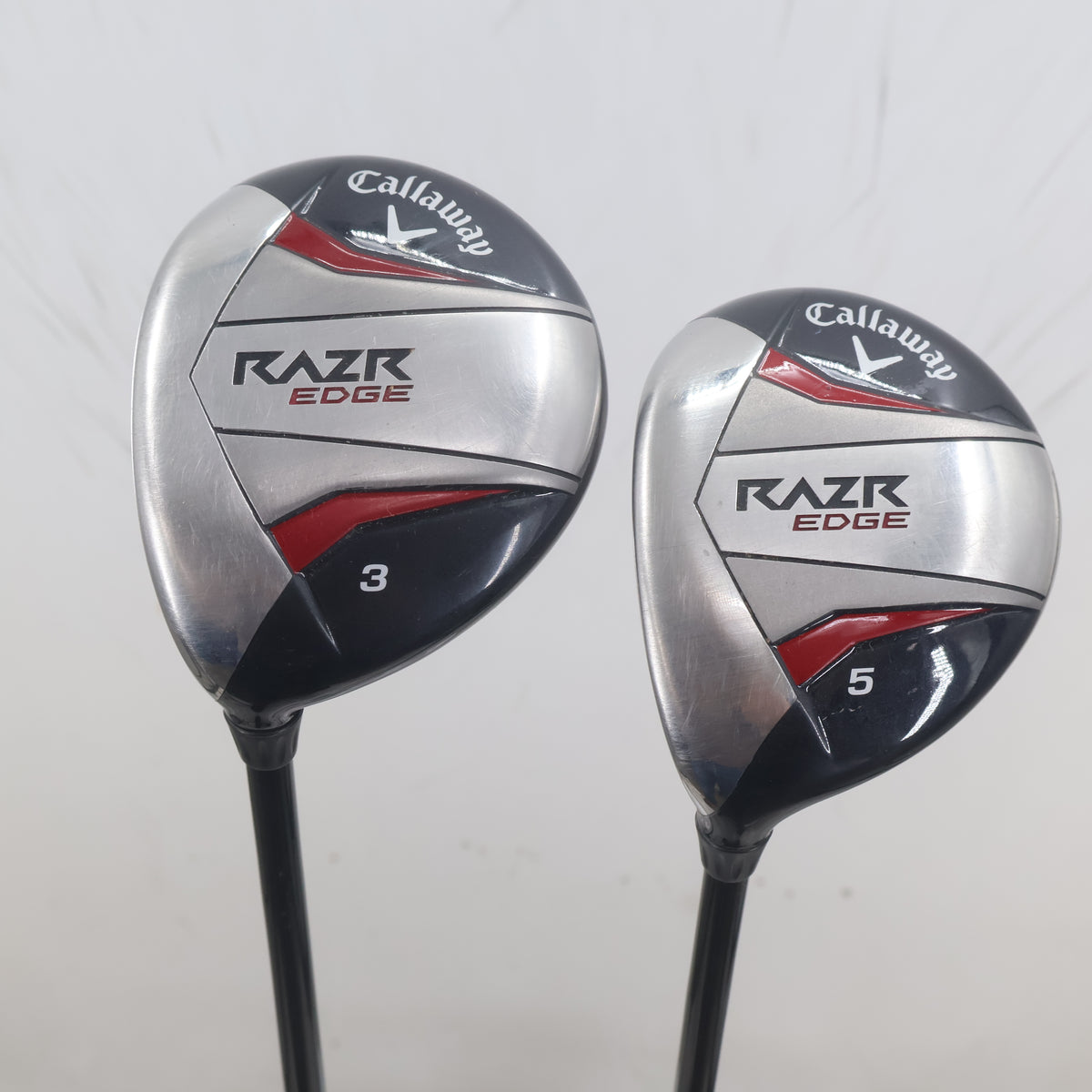 Callaway RAZR Edge 3 & 5 Wood Set Graphite R Regular Flex Left Hand S-165343