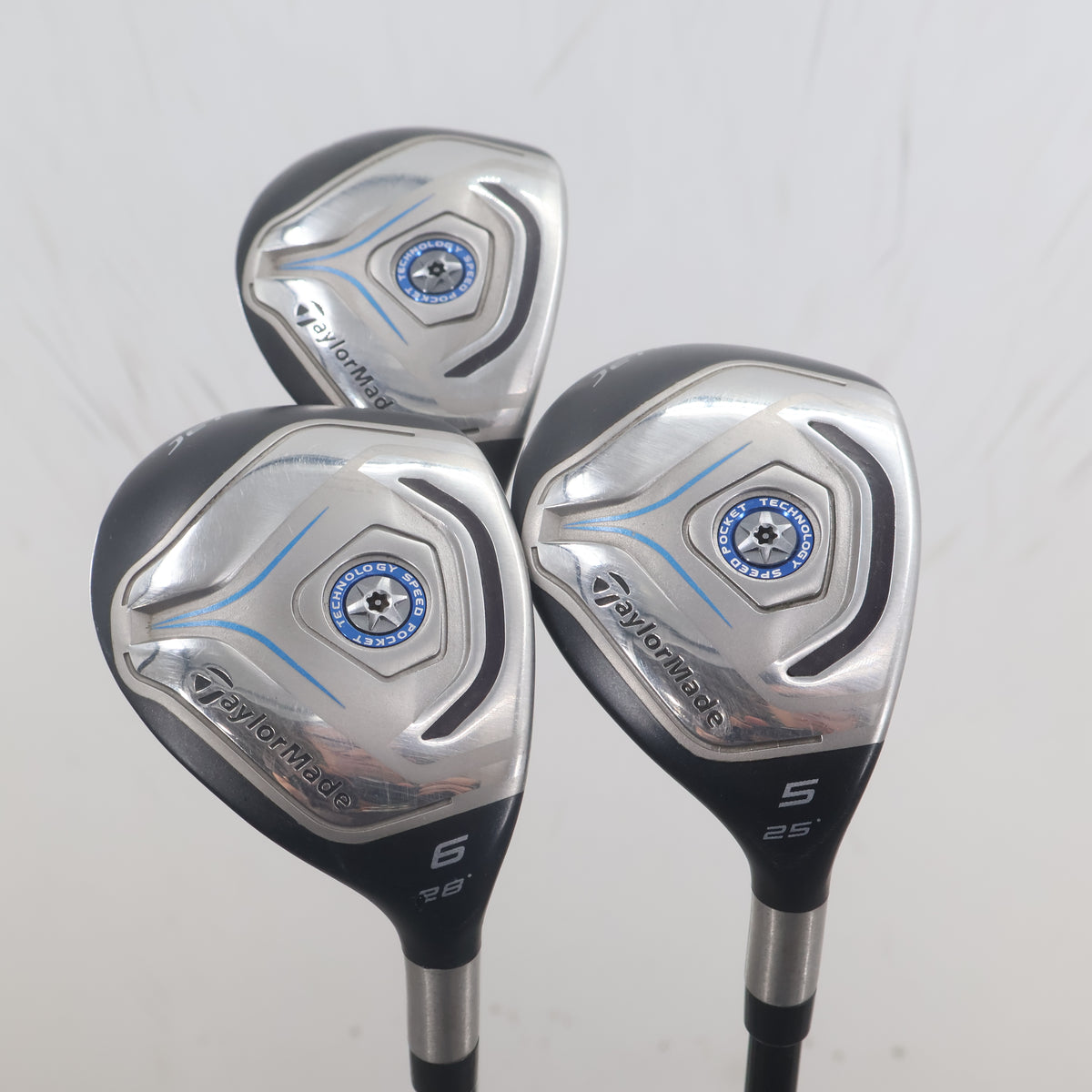 TaylorMade Jetspeed 4,5,& 6 Hybrid Set Velox Matrix Regular Right Hand S-165345