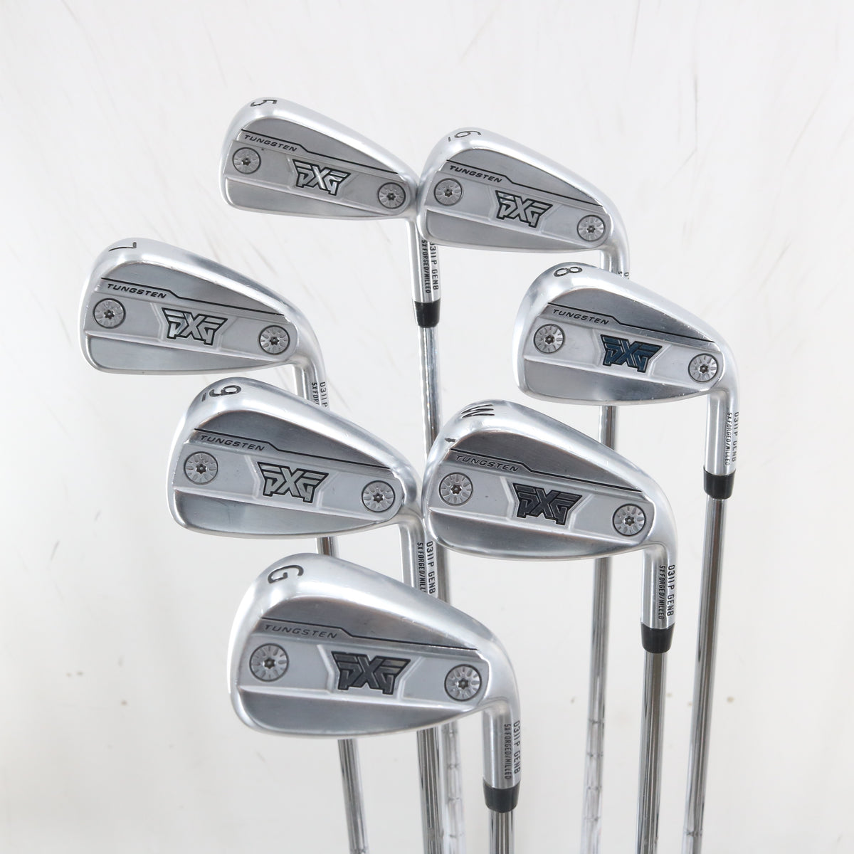 PXG 0311P GEN8 Chrome 5-W,G Iron Set Steel N.S Pro Regular A-163839