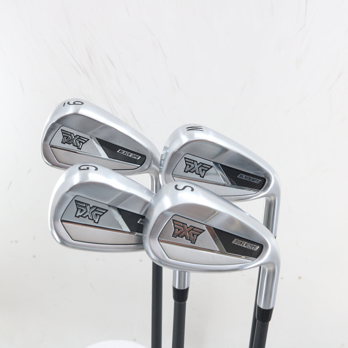 PXG Black Ops Chrome Iron Set 9-W,G,S Graphite Cypher 5.0 Senior A-163843