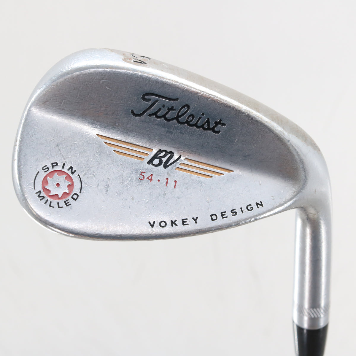 Titleist Vokey Spin Milled Tour Chrome Wedge Set 54 & 60 Deg Steel RH S-164145