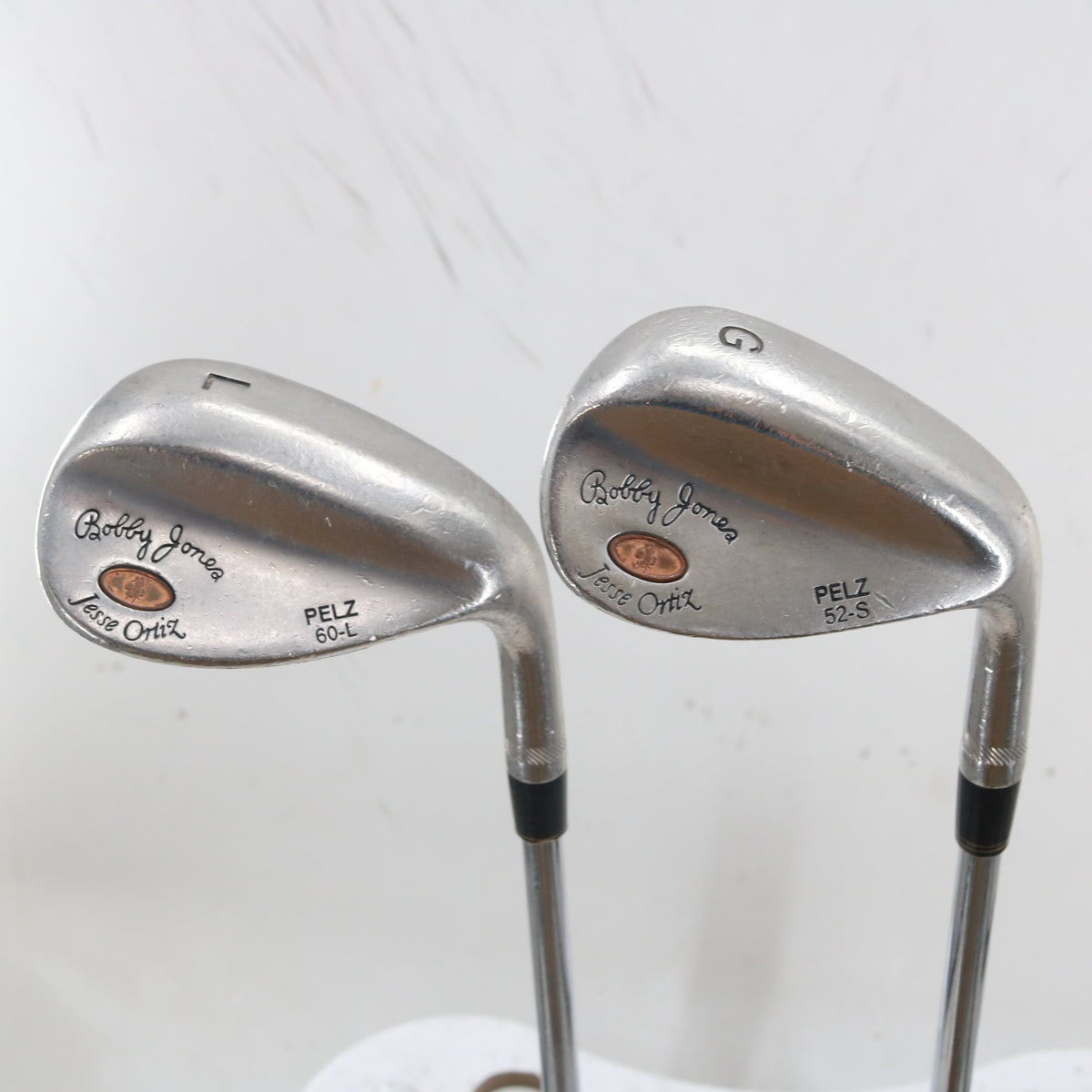 Bobby Jones Jesse Ortiz PELZ Gap & Lob Wedge Set 52 & 60 Deg Steel RH S-164149