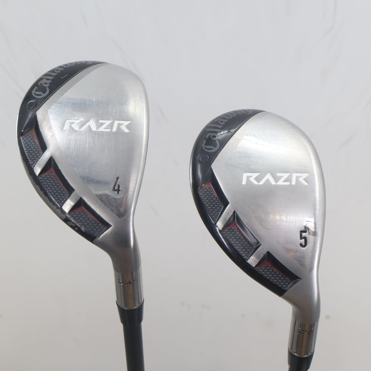 Callaway RAZR X 4 & 5 Hybrid Set 24 & 27 Degrees R Regular Right Hand S-165350