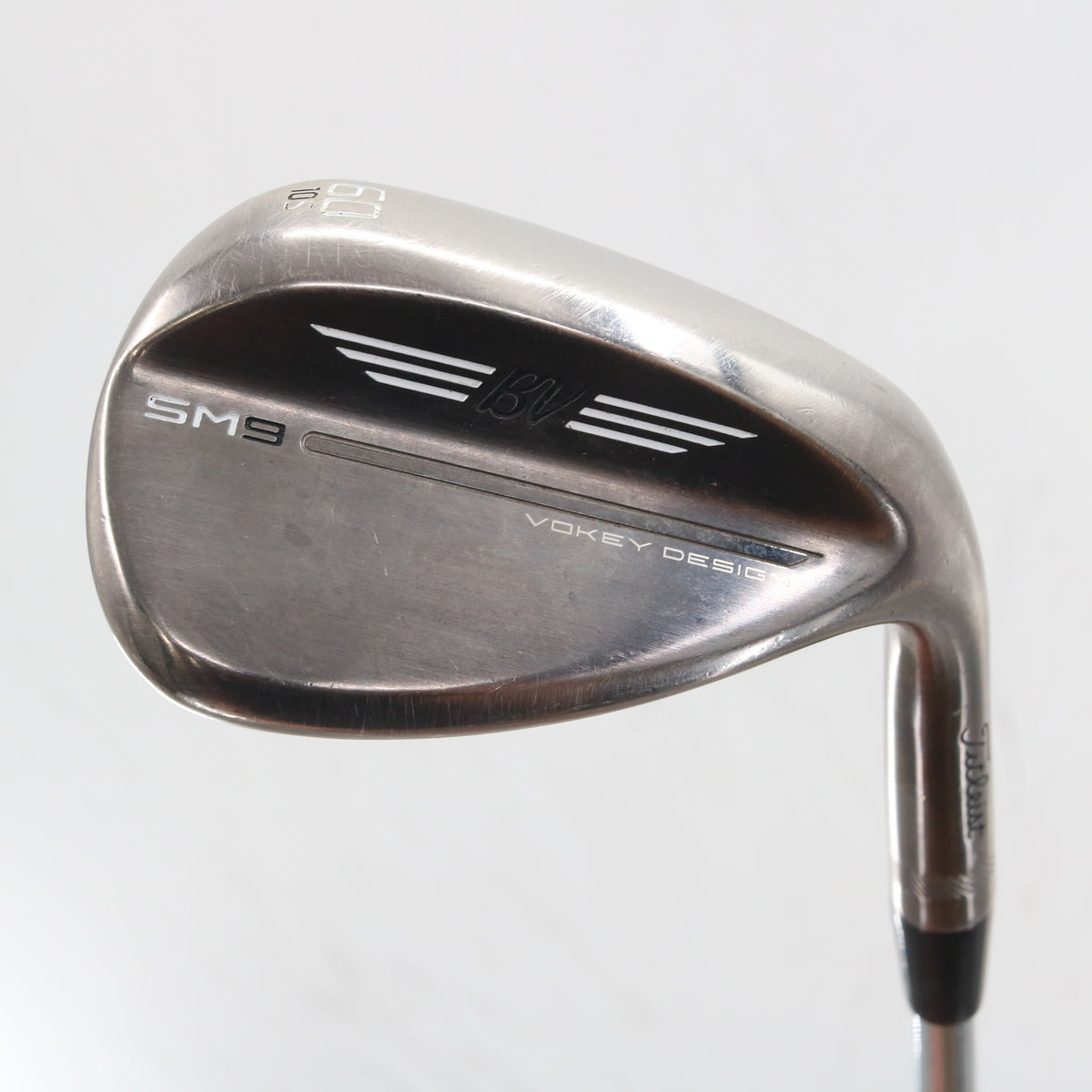 Titleist Vokey SM9 Brushed Steel Lob Wedge 60.10S Deg Steel Right Hand S-164171