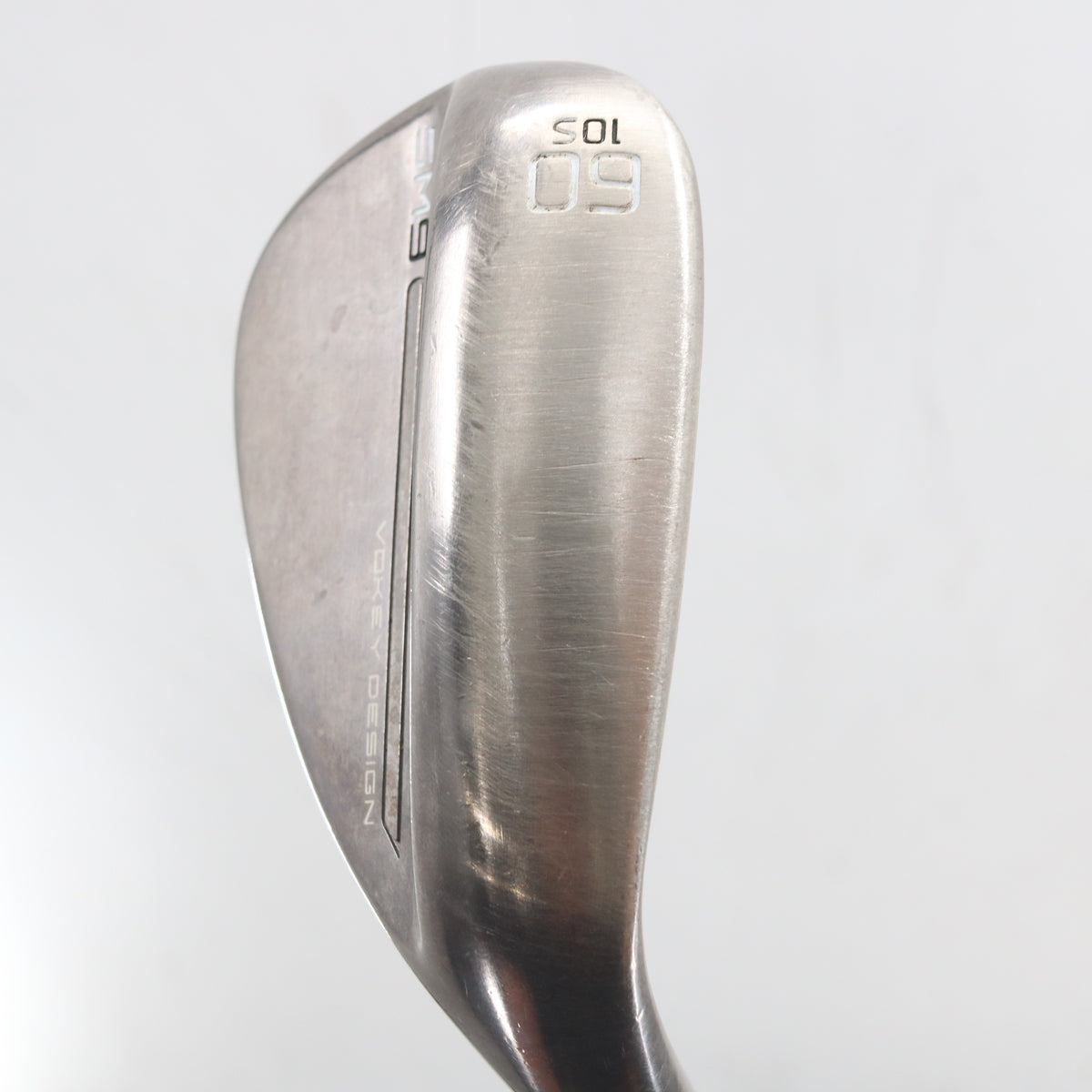Titleist Vokey SM9 Brushed Steel Lob Wedge 60.10S Deg Steel Right Hand S-164171