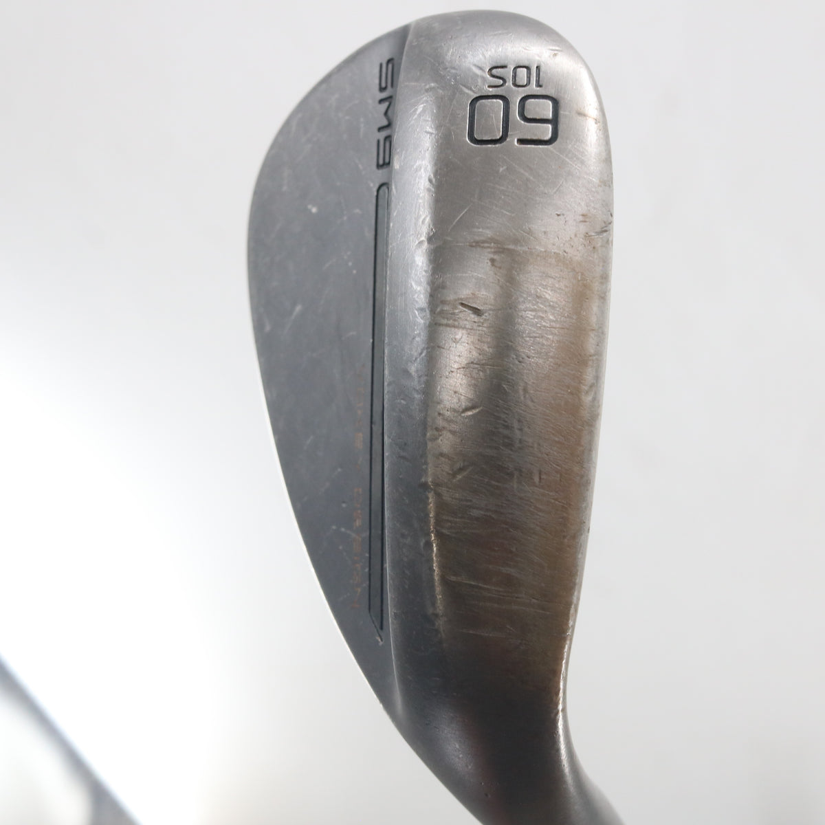 Titleist Vokey SM9 Jet Black Lob Wedge 60 Deg 60.10 S-Grind Steel RH S-164172