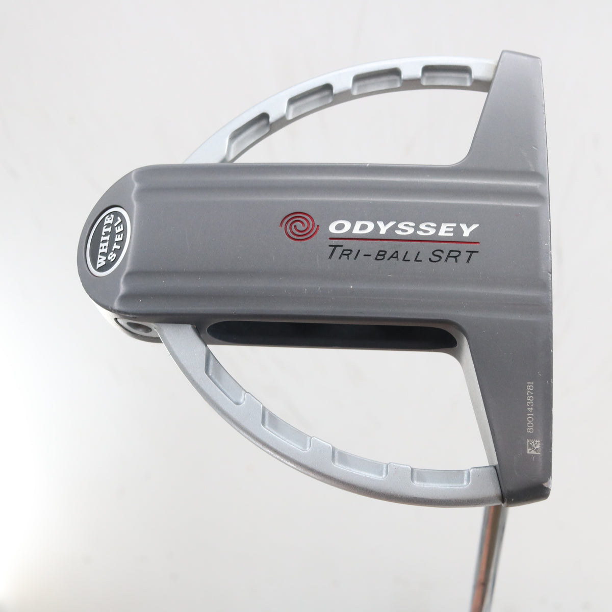 Odyssey White Steel Tri-Ball SRT Mallet Putter 35 Inches 35" Steel RH S-164176