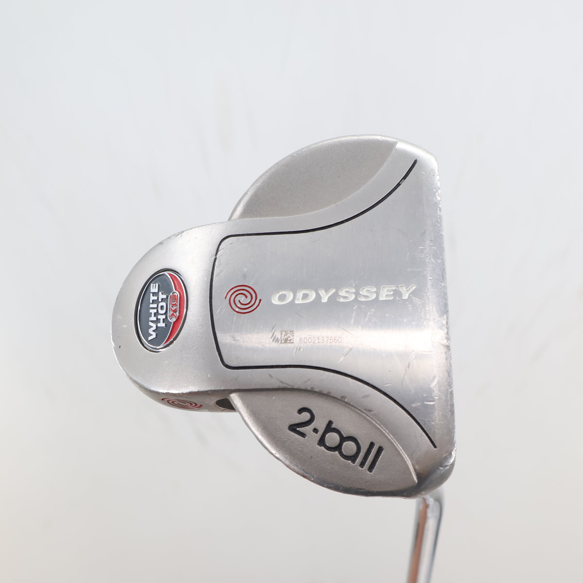 Odyssey White Hot XG 2-Ball Lined Mallet Putter 34 Inches Right Hand M-165416