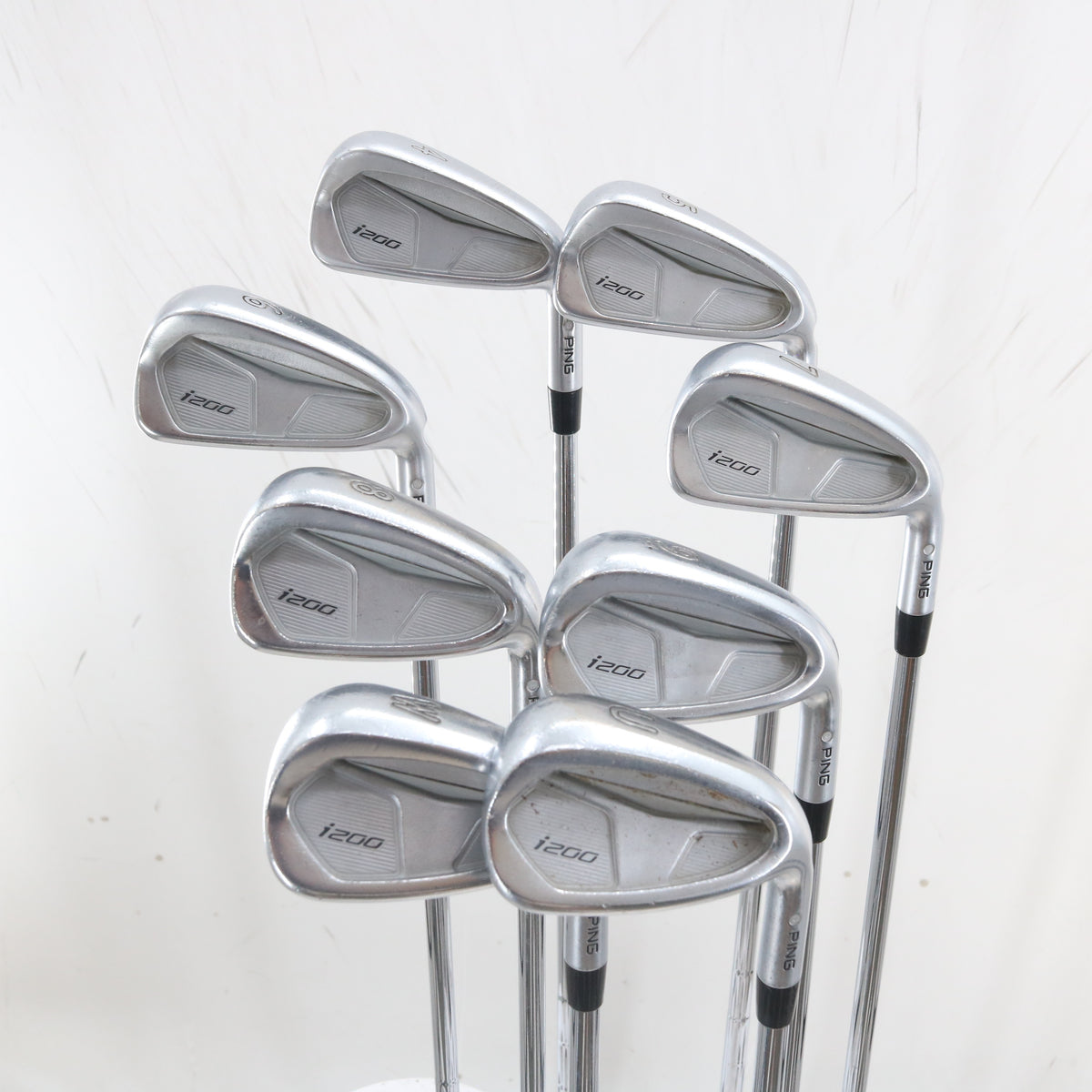 Ping i200 4-W,U Iron Set Steel AWT 2.0 Stiff Flex Right Hand A-164206