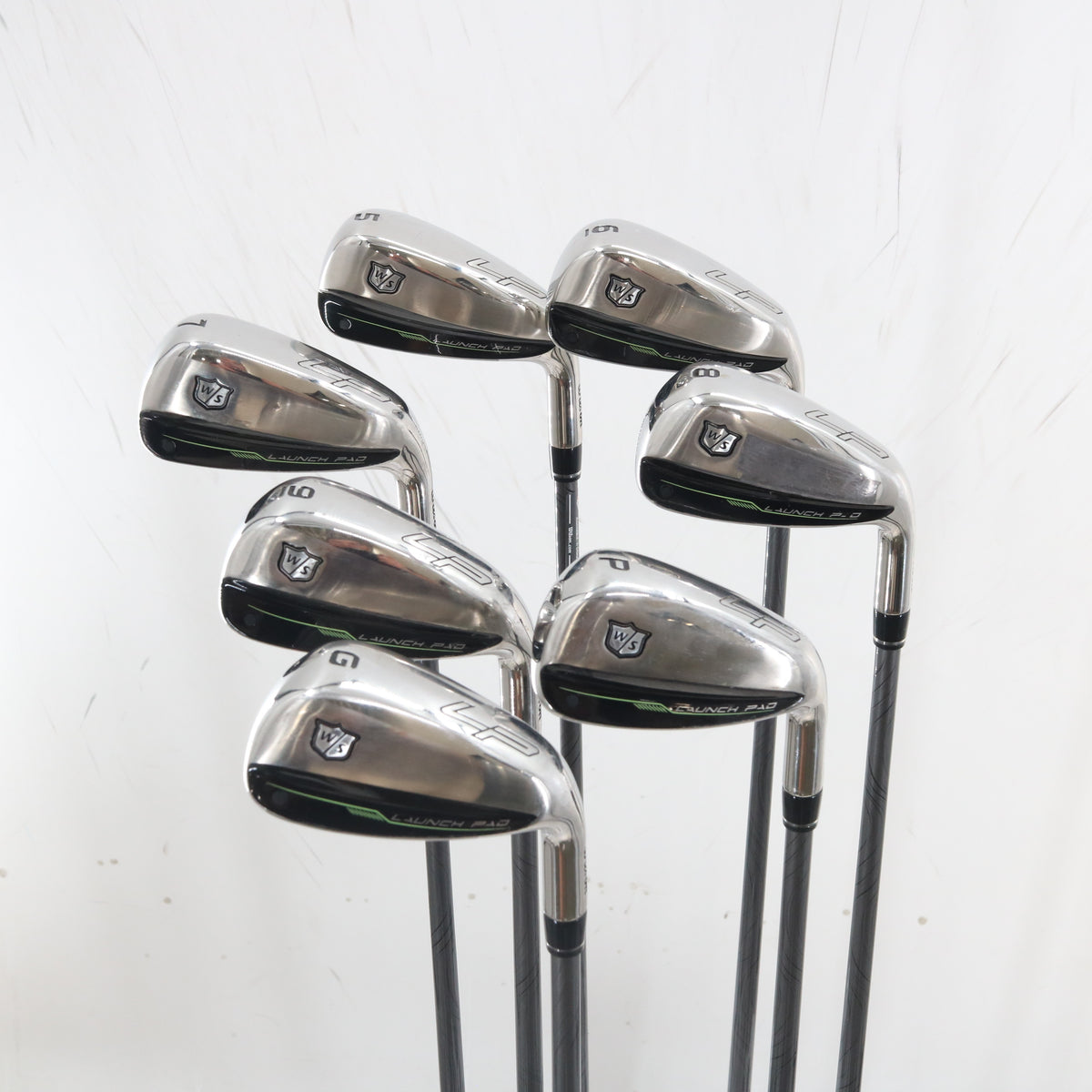 Wilson Staff Launch Pad 2 Iron Set 5-P,G Graphite Even Flow Regular A-164209