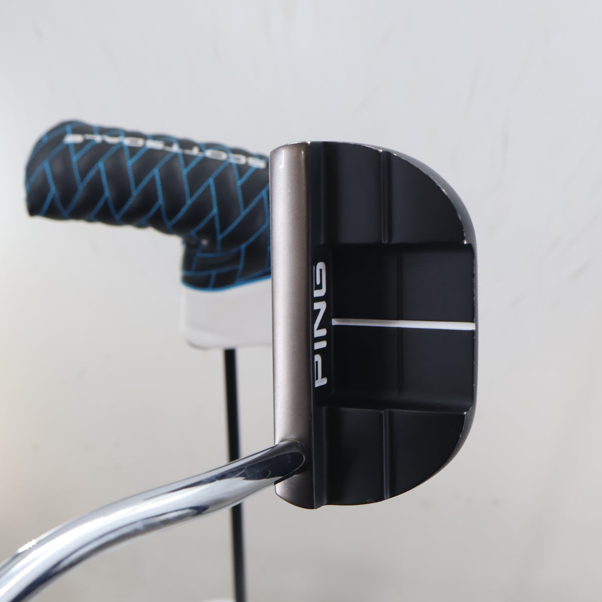 Ping Scottsdale DS72 Mallet Putter Red Dot Steel 32" RH HeadCover S-165360