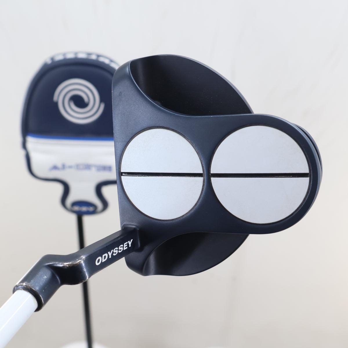 Odyssey Ai-One 2-Ball CH Mallet Putter KBS 35" Right Hand HeadCover S-165367