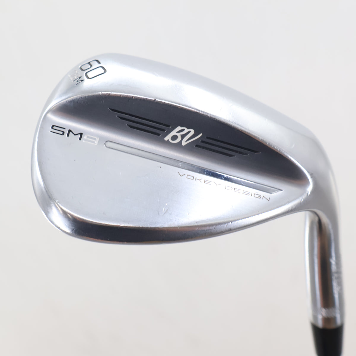 Titleist Vokey SM9 Tour Chrome Lob Wedge 60 Deg 60.08 M-Grind Steel RH S-165374