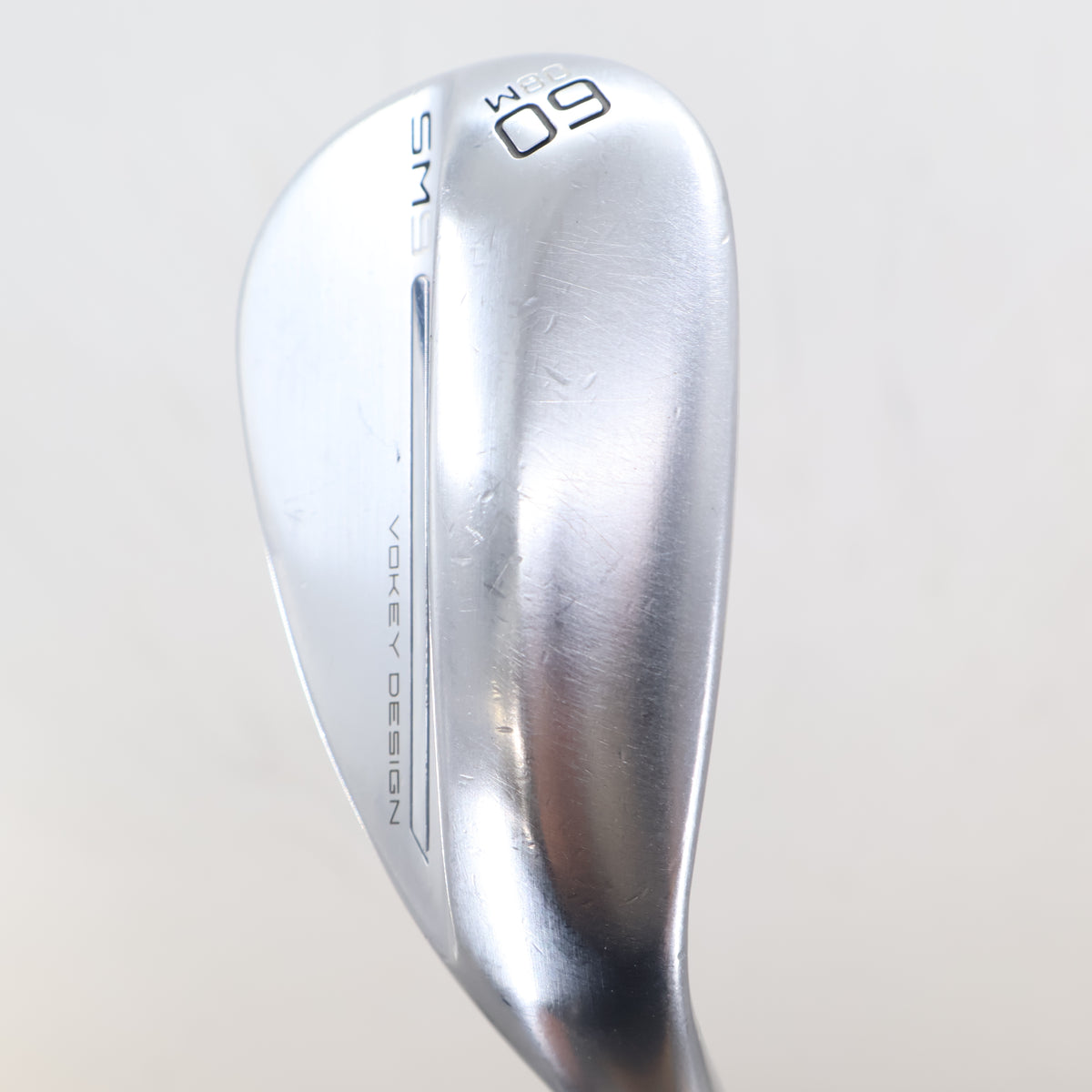 Titleist Vokey SM9 Tour Chrome Lob Wedge 60 Deg 60.08 M-Grind Steel RH S-165374