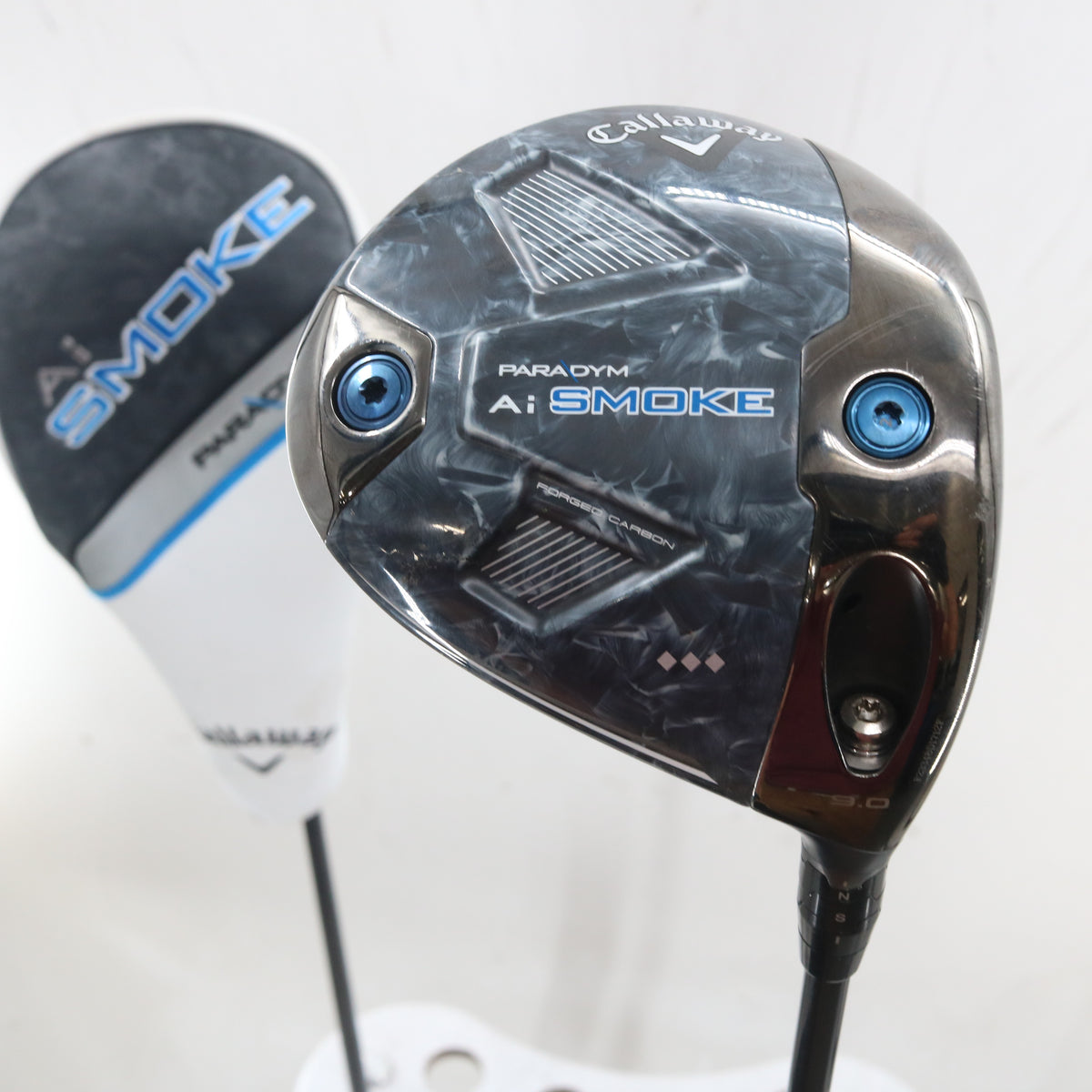 CRACKED Callaway Paradym Ai Smoke Triple Diamond Driver 9.0 Deg X-Stiff S-164298